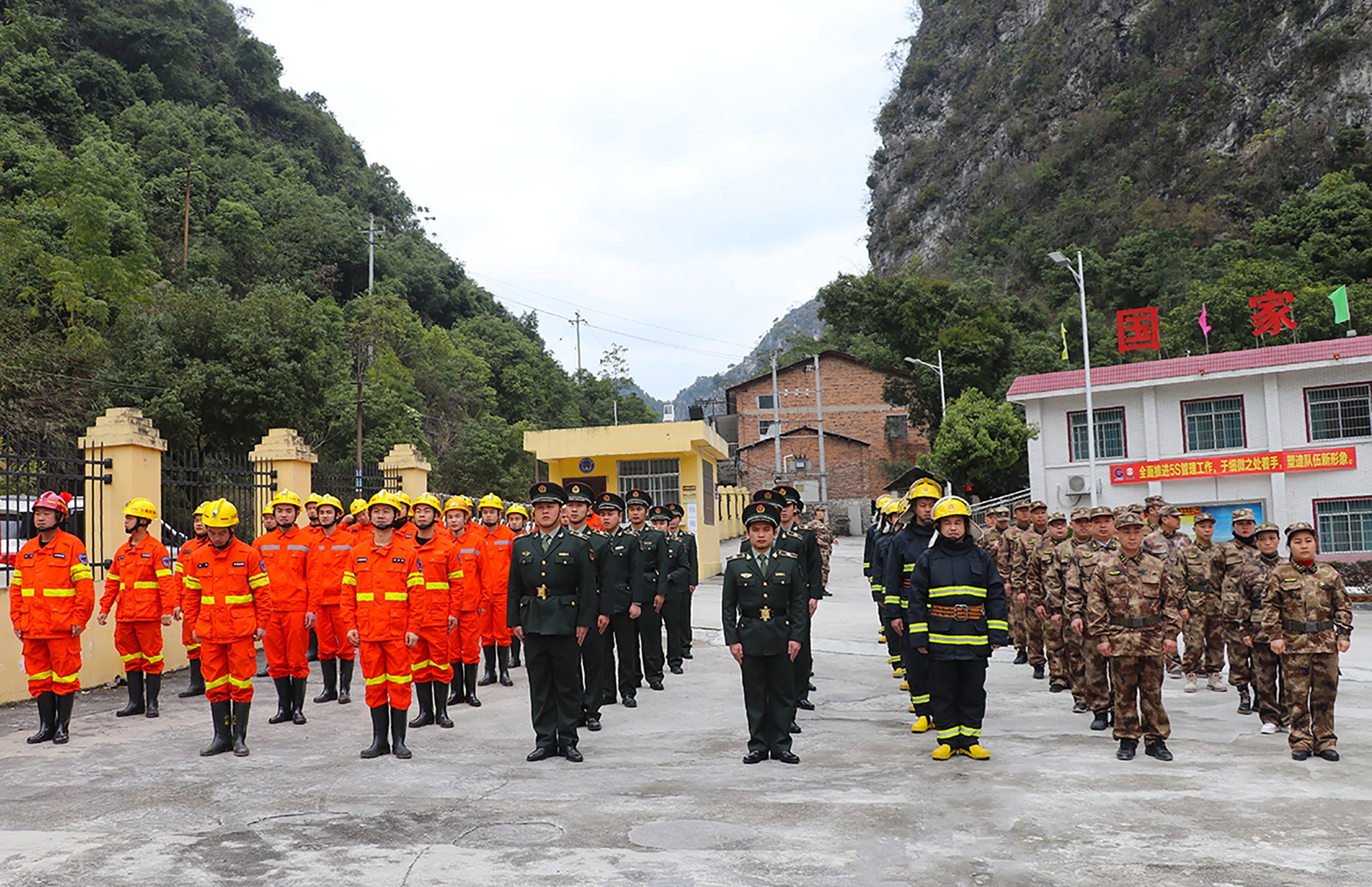 廣西云關注：這支隊伍開始“備戰”訓練